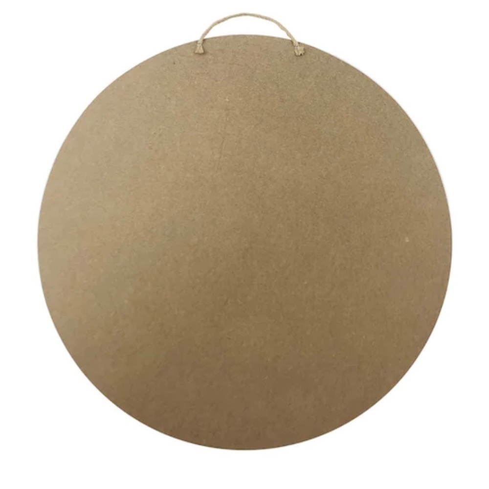 NEW - ArtMinds 15” Unfinished Round Plaque - DIY/Crafting - Box of 4 - Picture 3 of 5